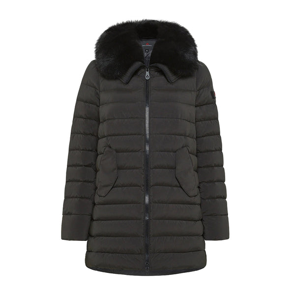 Peuterey Piumino lungo Piumino Donna lungo Itoka Nero - Francavilla Moda